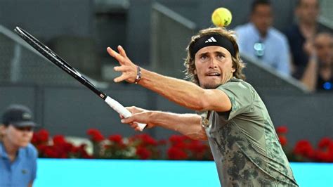 tennis madrid zverev.